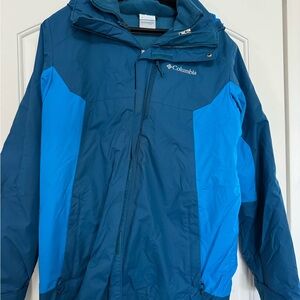 Columbia Teal Interchange Jacket
